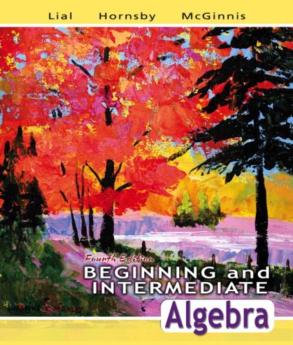 Beginning and Intermediate Algebra Value Package (includes MyMathLab for WebCT Student Access Kit)