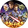 Dekoback Tortenaufleger Clone Wars 3, 1er Pack (1 x 12 g)