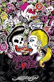 Ed Hardy Krazy Love Rockabilly PAPER POSTER measures 36 x 24 inches (91.5 x 61cm)