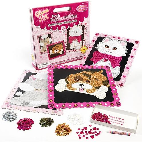 Glam Art Posh Puppy and Kittens