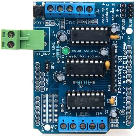 Geeetech Motor Drive Shield(with L293D) for Arduino Mega UNO R3 Duemilanove AVR ATMEL