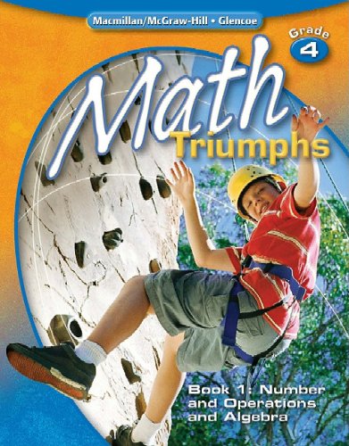 Math Triumphs, Grade 4, Student Study Guide, Book 1: Number and Operations and Algebra (MATH INTRVENTION K-5 (TRIUMPHS))