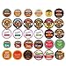 Custom Variety Pack Coffee, Tea, and Hot Chocolate Winter Sampler - Single Serve Pods for Keurig K-Cup Machines, 30 Assorted Flavors Party Mix, Great Coffee Gifts