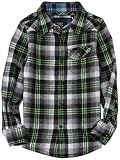 Micros Boys 2-7 Fly Brushed Plaid Shirt