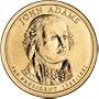 2007 John Adams Presidential  Coin - 2nd President, 1797-1801