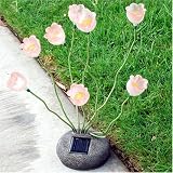 CE Certified Ultra Bright Wireless Tulips with 8 Blinking LEDs Garden Solar Light