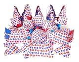 Cheadle Royal Party Hats in a Box for the Royal Wedding (32 Pieces)