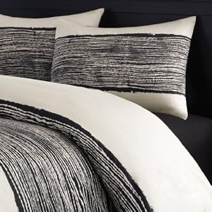 Echo Brushstroke Full/Queen Duvet Cover