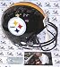 Jack Ham Autographed/Hand Signed Pittsburgh Steelers Authentic Full Size Proline Football Helmet