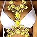 XY Fancy Multi Layer Flower Chains Allloy Resin Elegant Flower Women Back Sexy Body Chains Summer Dress Necklaces