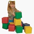 TODDLER BLOCKS, 12/SET, RED, BLUE, YELLOW, GR