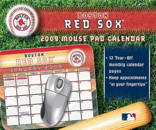 Boston Red Sox 2009 Mouse Pad Calendar