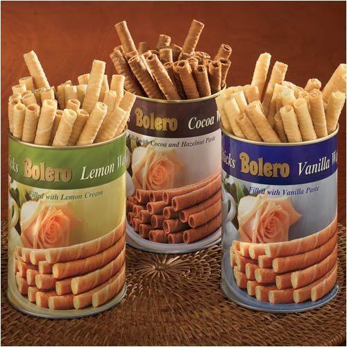 Cocoa & Hazelnut Bolero Wafer Sticks - Wisconsin Cheeseman by Coffee Wafers