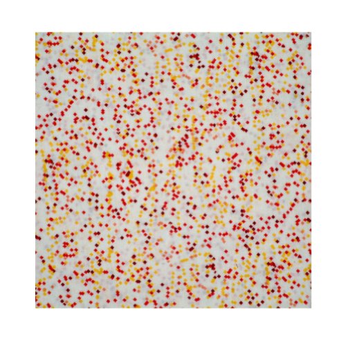 Multicolor Abstract 'Scatter' Liberty of London Lawn Cotton Handkerchief