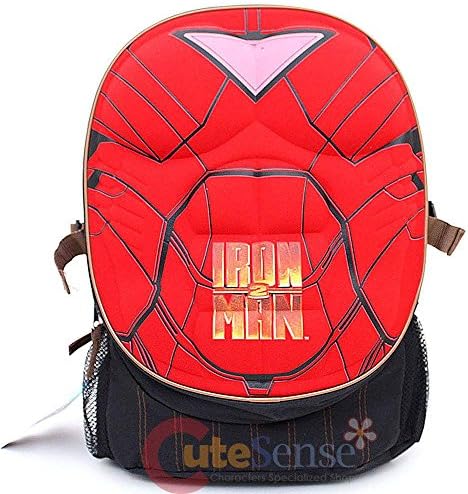 Batman 16 Inch Backpack with Padded Chest Plate (Ironman)
