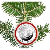 Highland Mint Minnesota Twins Silver Coin Ornament