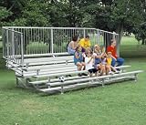 Ultra Play Aluminum Bleacher with 5 Rows 15' Long