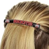 Ohio State Buckeyes Ladies Black Team Logo Jumbo Barrette