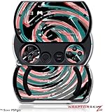 PSPgo Skin and Screen Protector Kit - Alecias Swirl 02 fits Sony PSP go