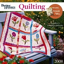 Better Homes & Gardens Quilting Calendar with Other and Pattern(s)