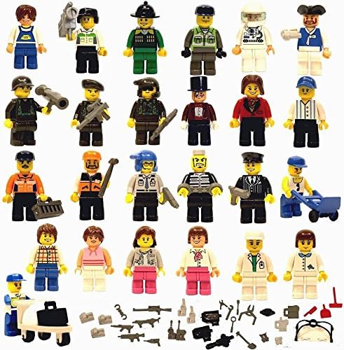 30 Lego compatible Figures and over 50 accessories