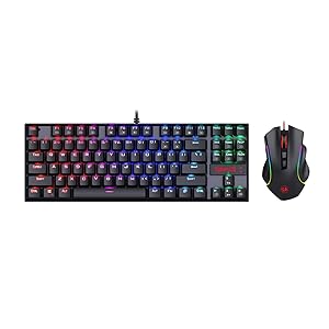 Redragon K552-RGB-BA Gaming Keyboard and Mouse Combo RGB LED Backlit