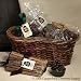 Copperfield 47145 Sampler Gift Basket. Woven Willow Basket With 6 Pine Cone Starters, 2 lbs of Fatwood, 1 lb. of Color Cones, and 5 oz. Potpourri