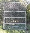 Softball & Baseball Backstops - Backstop w/top panel only - Baseball