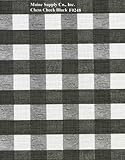 IMAGE OF Black Chess Check Series F0248 Vinyl Tablecloth 54