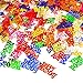 Birthday Confetti Colorfull Mixed Happy Birthday Words Letters Confetti for Birthday Party Metallic Foil Birthday for Party Decorations