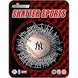 New York Yankees MLB Shatter Ball Window Decal