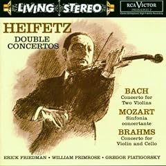 Double Concertos--J.S. Bach: Concerto for Two Violins; Mozart: Sinfonia Concertante; Brahms: Concerto for Violin and Cello