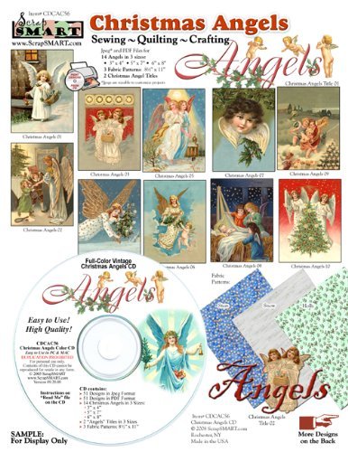 ScrapSMART - Christmas Angels Art Software Collection (CDCAC56)