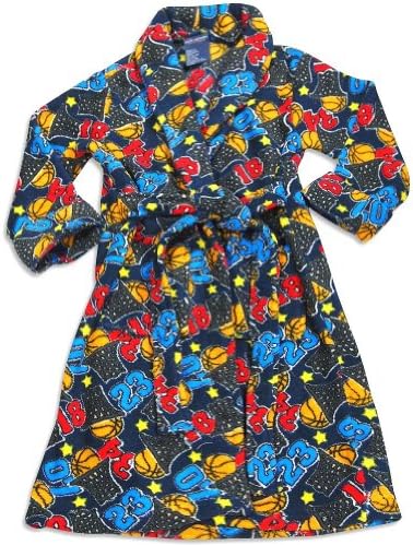 MacHenry Originals - Little Boys Microfiber Basketball Print Robe