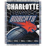Charlotte Bobcats NBA Triple Woven Jacquard Throw (019 Series) (48