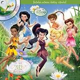 Disney Fairies 2012 Wall Calendar with Bonus DVD