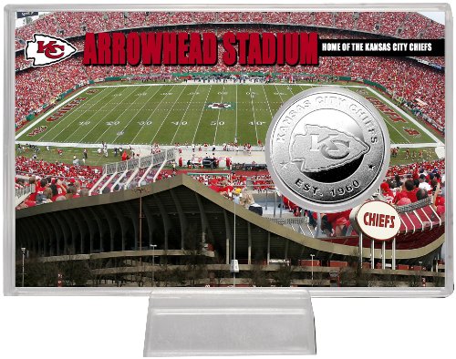 Highland Mint NFL Kansas City Chiefs Arrowhead Stadium Silver Coin Card