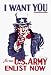 Uncle Sam Porcelain Refrigerator Magnet