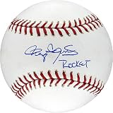 Roger Clemens MLB Baseball with Rocket Inscription