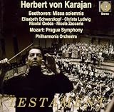 Beethoven: Missa Solemnis (inc Karajan rehearsing) ; Mozart: Symphony 38 (inc Schwarzkopf interview)