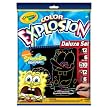Crayola Color Explosion Black Deluxe Set Spongebob Squarepants