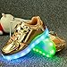 SLEVEL LED Light Up Shoes USB Flashing Sneakers for Kids Boys Girls