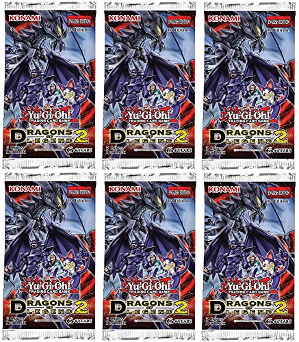 YuGiOh-Dragons-of-Legend-2-Sealed-Booster-Pack-x-6