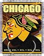 CHICAGO BLACKHAWKS 48"x 60" Triple Woven Jacquard KNIT THROW BLANKET