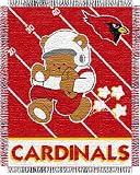 Arizona Cardinals NFL Triple Woven Jacquard Throw (Baby Series) (36x48")"
