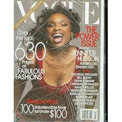 Vogue Magazine March 2007 - Jennifer Hudson ((Plus Michelle Williams, Bill Nighy, Ivanka Trump, Cristiano Ronaldo, Nancy Pelosi, Vanessa Redgrave, Natalia Vodianova, Selma Blair, Anna Netrebko, Silda Spitzer))