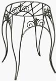 Panacea #89175 15 Black Fin Plant Stand