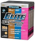 Review Dymatize  / Dymatize Nutrition Elite Whey Protein Powder, Variety Pack (Rich Chocolate, Gourmet Vanilla & Berry Blast), 10-Pound Box