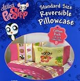 Littlest Pet Shop Reversible Pillowcase - LPS Nature Buddies