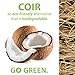 Milliard Decorative 'French Renaissance' Coco Fiber Semi-Sphere Heavy Duty 18.